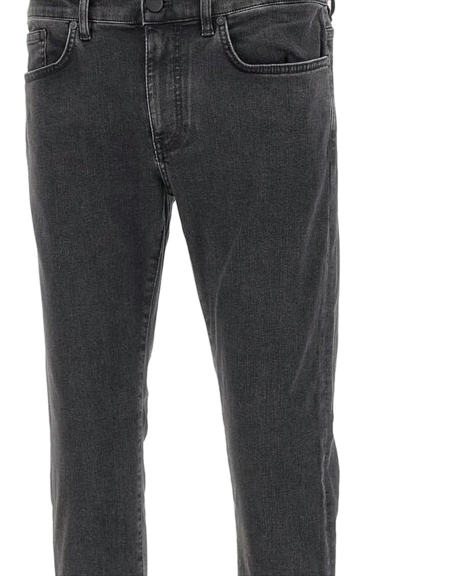 Pt Torino Slim Fit Black Denim Pants