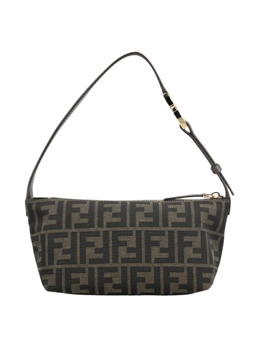 Fendi Vanity Pouch Small Geometric Pattern Vanity Case