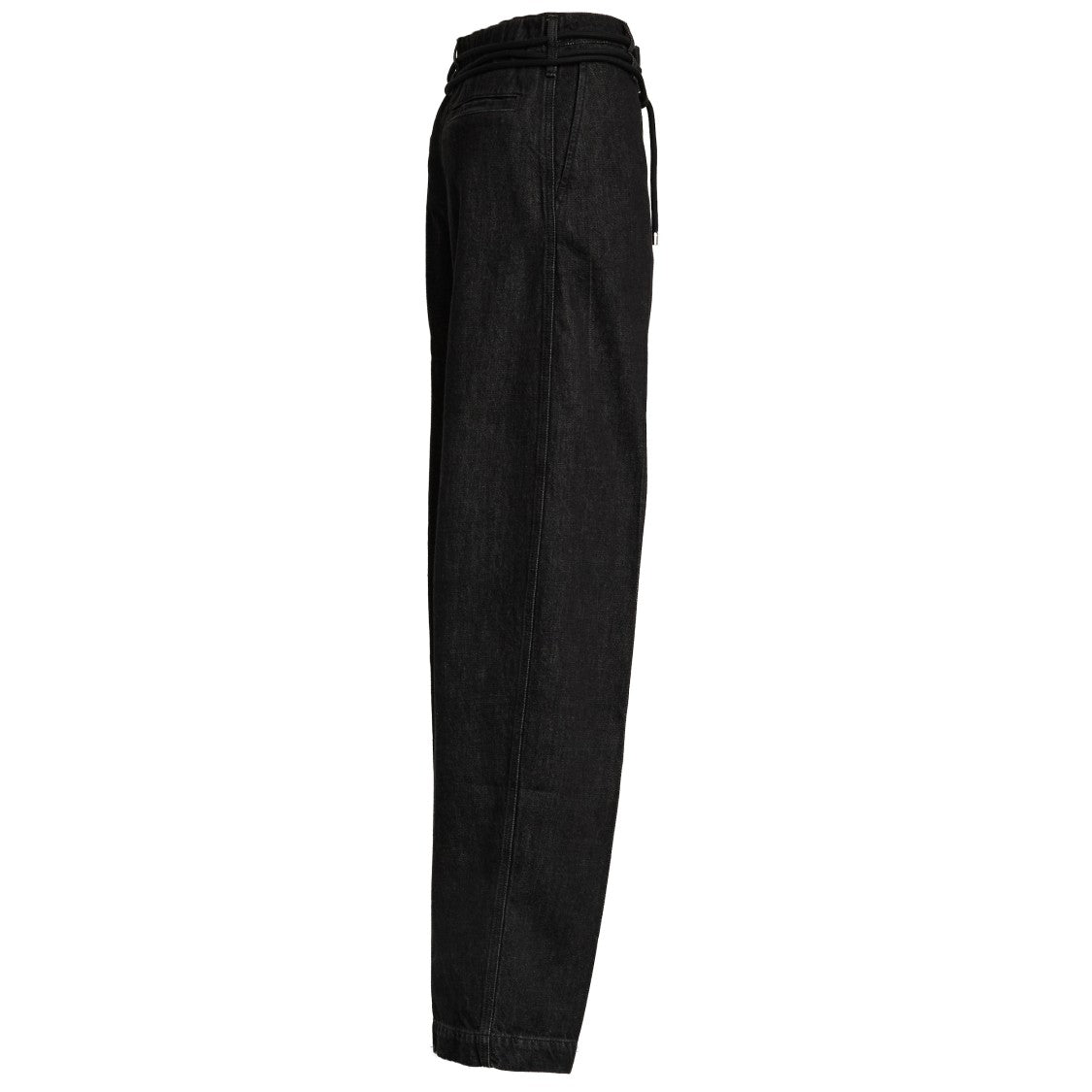Sportmax Straight-Leg Denim Pants With Adjustable Waistband