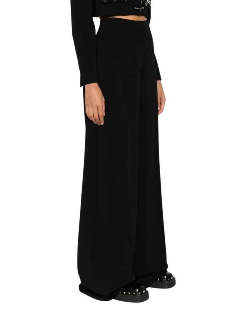 Moschino Black Loose-Fitting Trouser