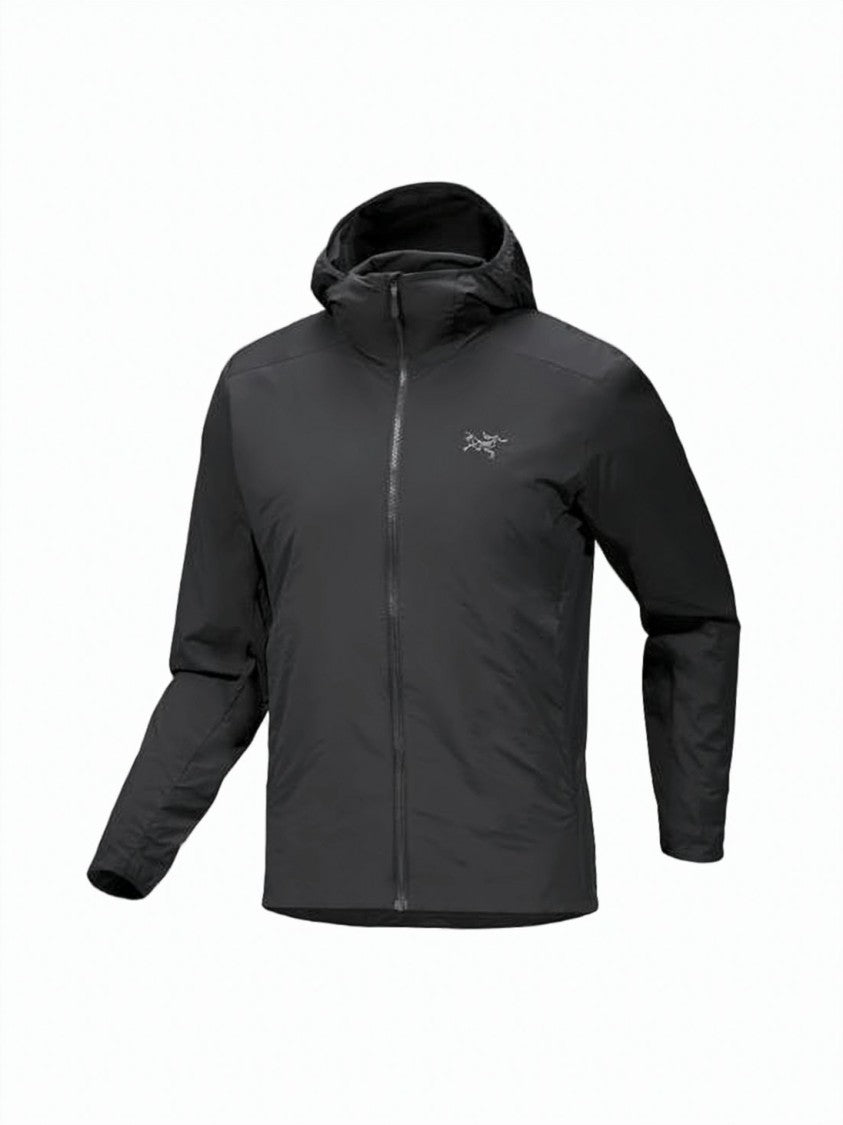 Arc'teryx Minimalist Black Jacket With Hood And Paneling Details