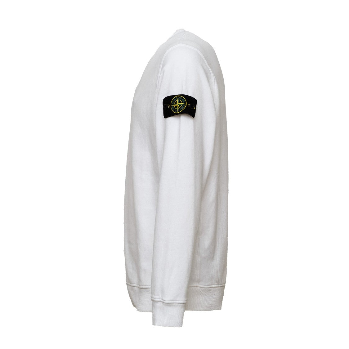 Stone Island Crew Neck Cotton Sweatshirt