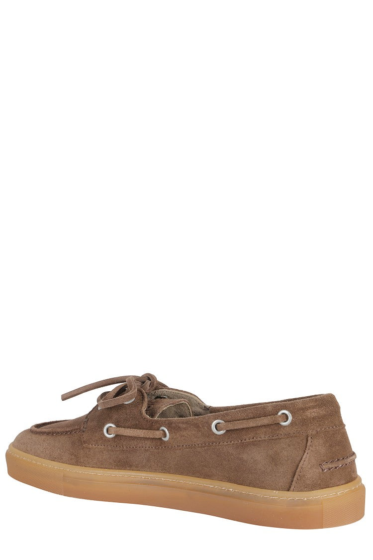 Copenhagen Studios Brown Suede Upper Leather Loafers