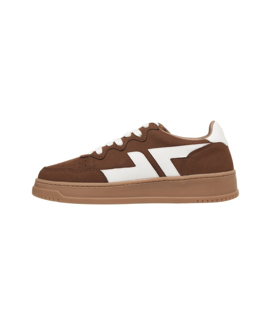 Zeta Robust Brown Corn Leather Beta B3 Sneakers