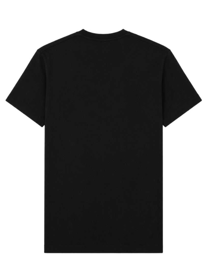 Dsquared2 Short-Sleeve Curved Logo Patch Cotton T-Shirt