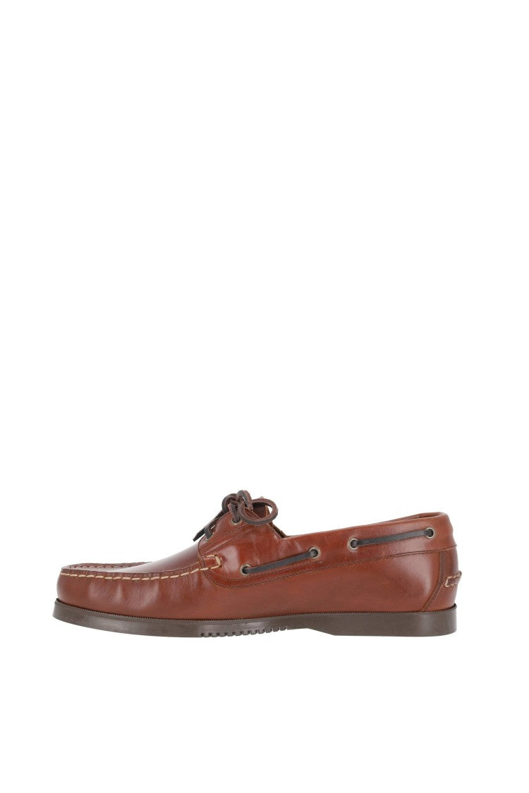 Paraboot Barth Leather Deck Shoes