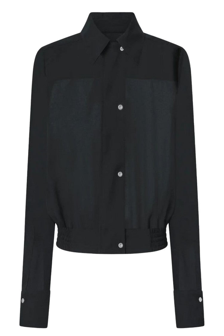 Pinko Lightweight Sheer Black Shirt