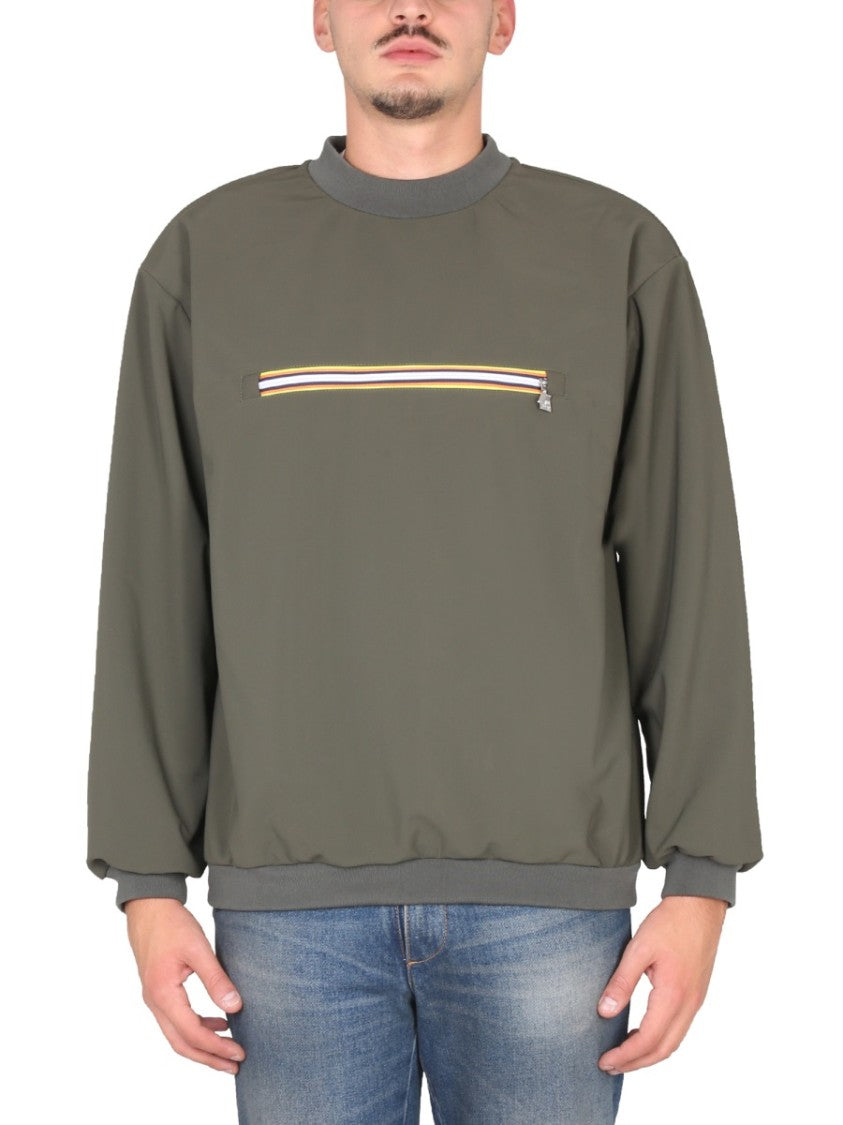 K-Way Olive Green Sweatshirt