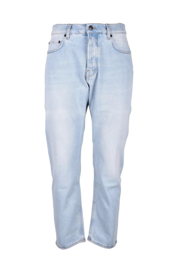 Haikure Light Blue Slim Fit Denim Jeans