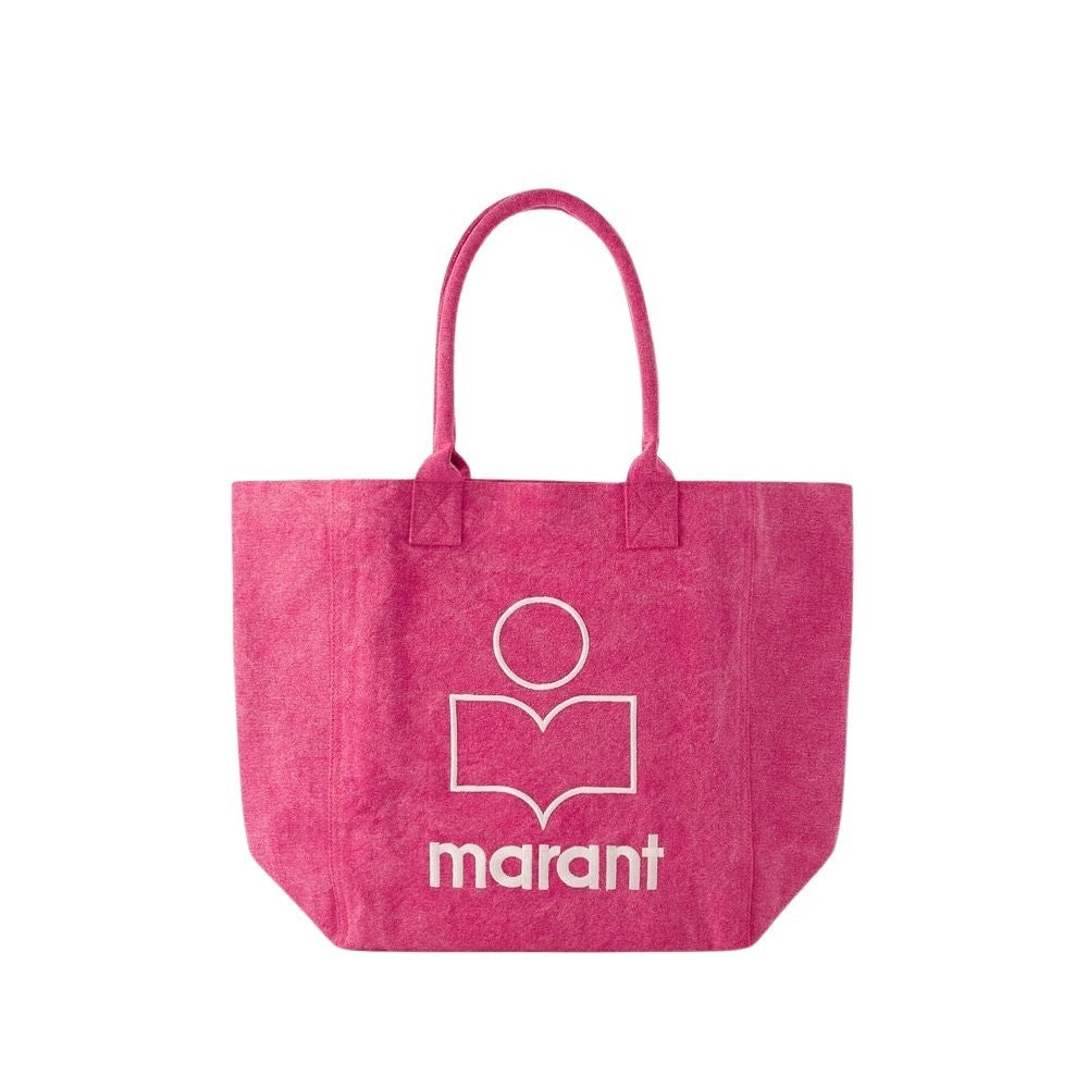 Isabel Marant Yenky Shopper Bag - Cotton - Pink