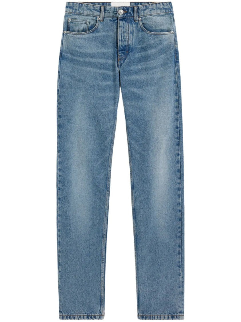 Ami Paris Straight-Leg Jeans With Timeless Silhouette