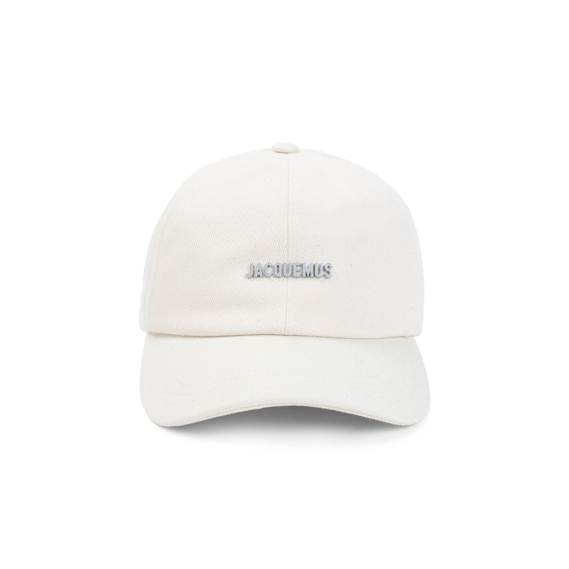 Jacquemus Structured Cotton Baseball Cap With Subtle Logo