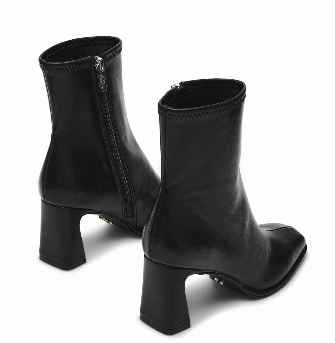 Steve Madden Square-Toe Black Boots