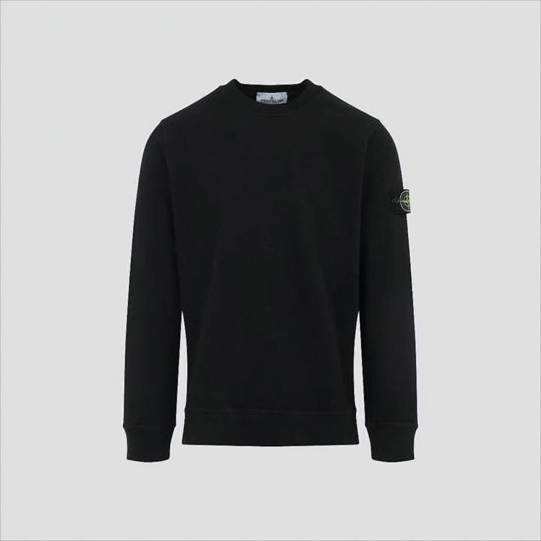 Stone Island Long-Sleeve Crewneck Sweatshirt With Distinctive Patch