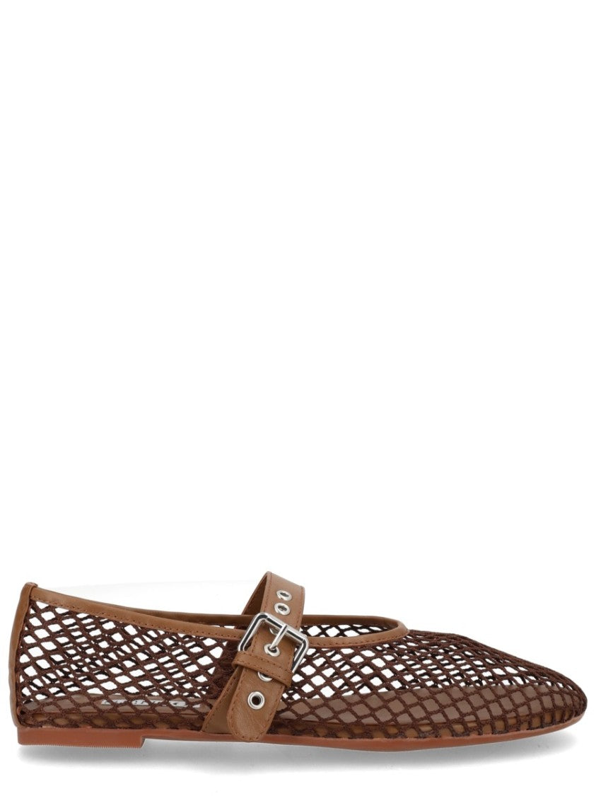 Senso Carina Mesh Fabric Silver Loafers