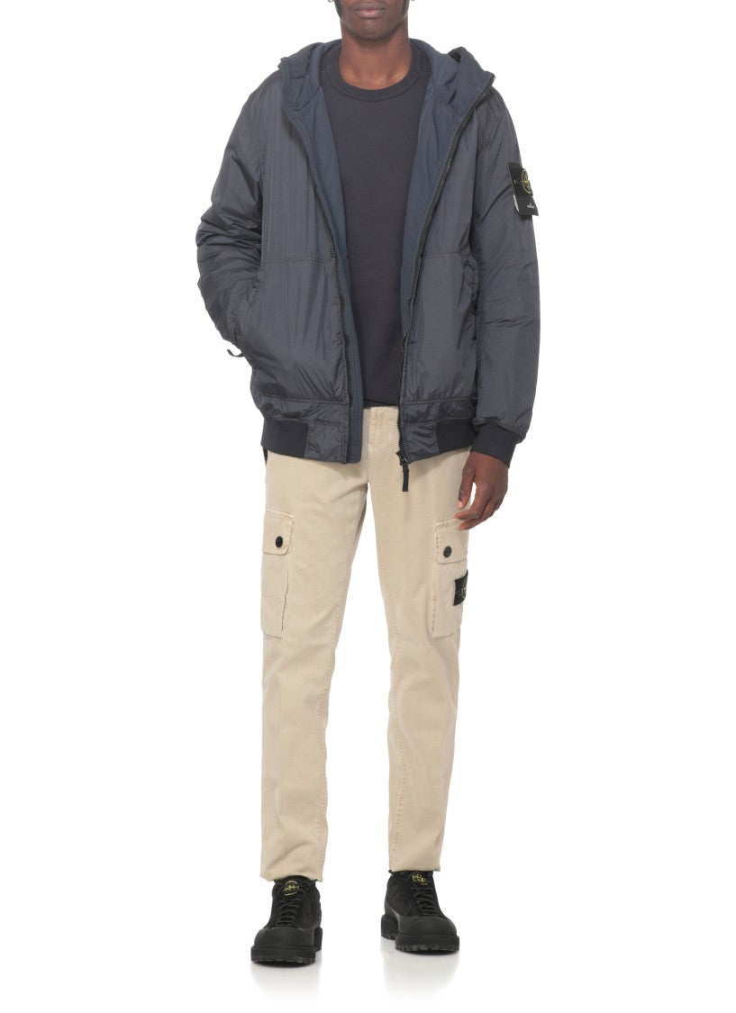 Stone Island Cotton Sweatshirt With Iconic Logo Patch