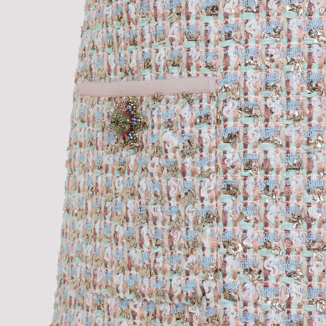 Valentino Multicolor Embroidered Dress