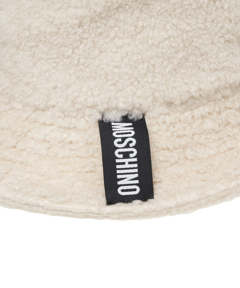 Moschino Faux Fur Bucket Hat