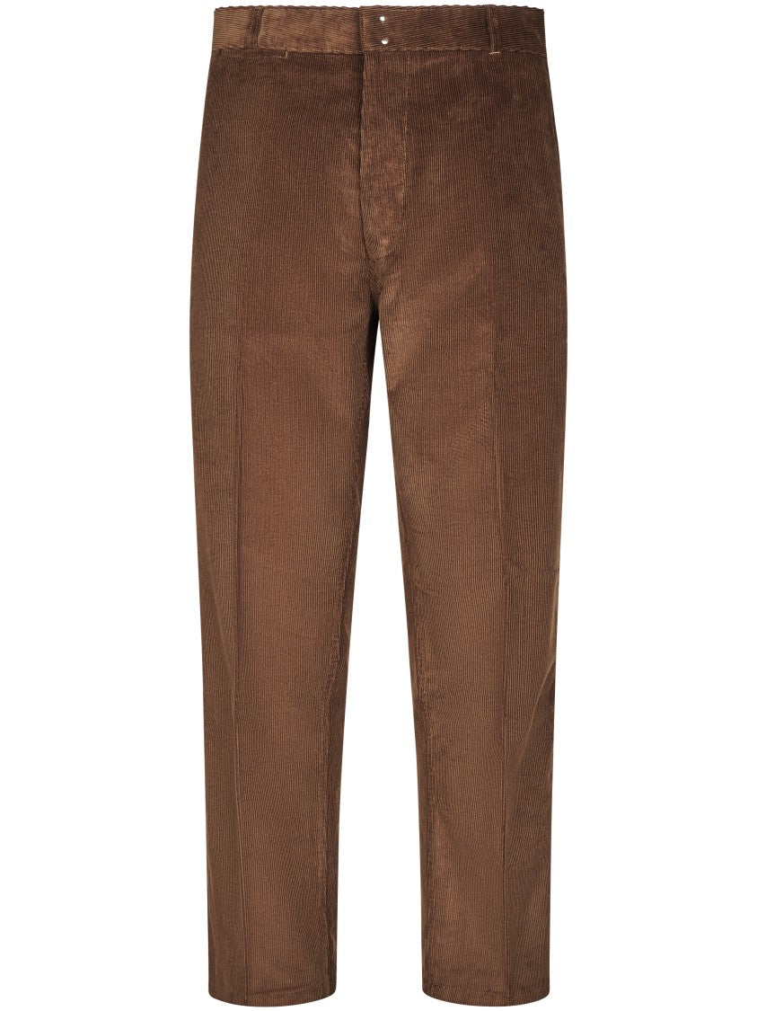 Ami Paris Parisian Fit Tailored Corduroy Trousers