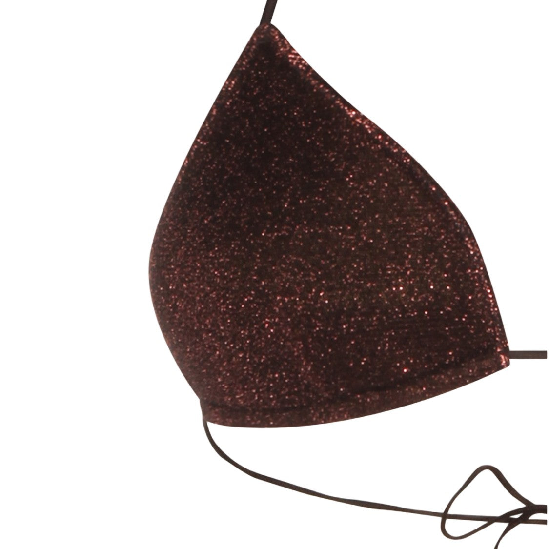 Oséree Two-Piece Glittery Triangle Bikini Set