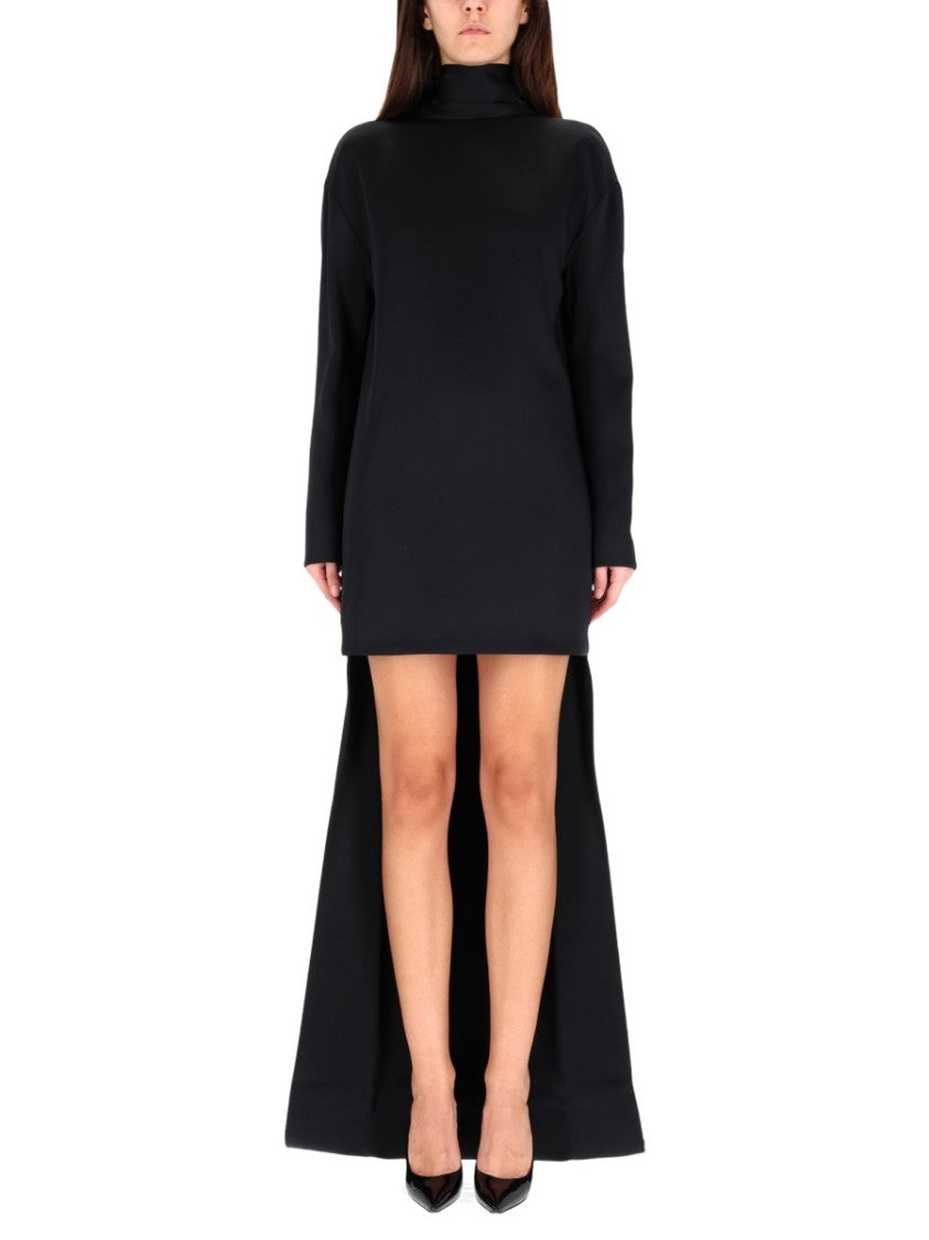 Tom Ford Black Cocktail Dress With High Neckline