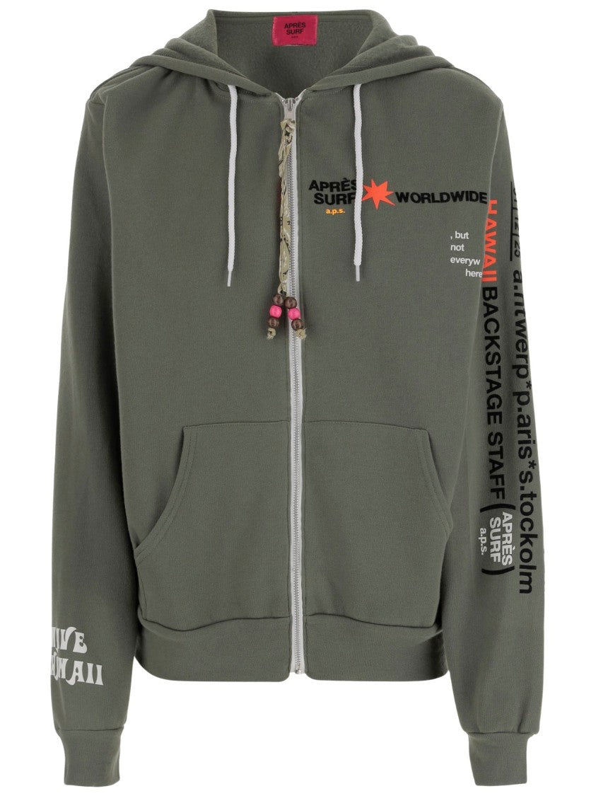 Apres Surf Cotton Blend Sweatshirt With Logo