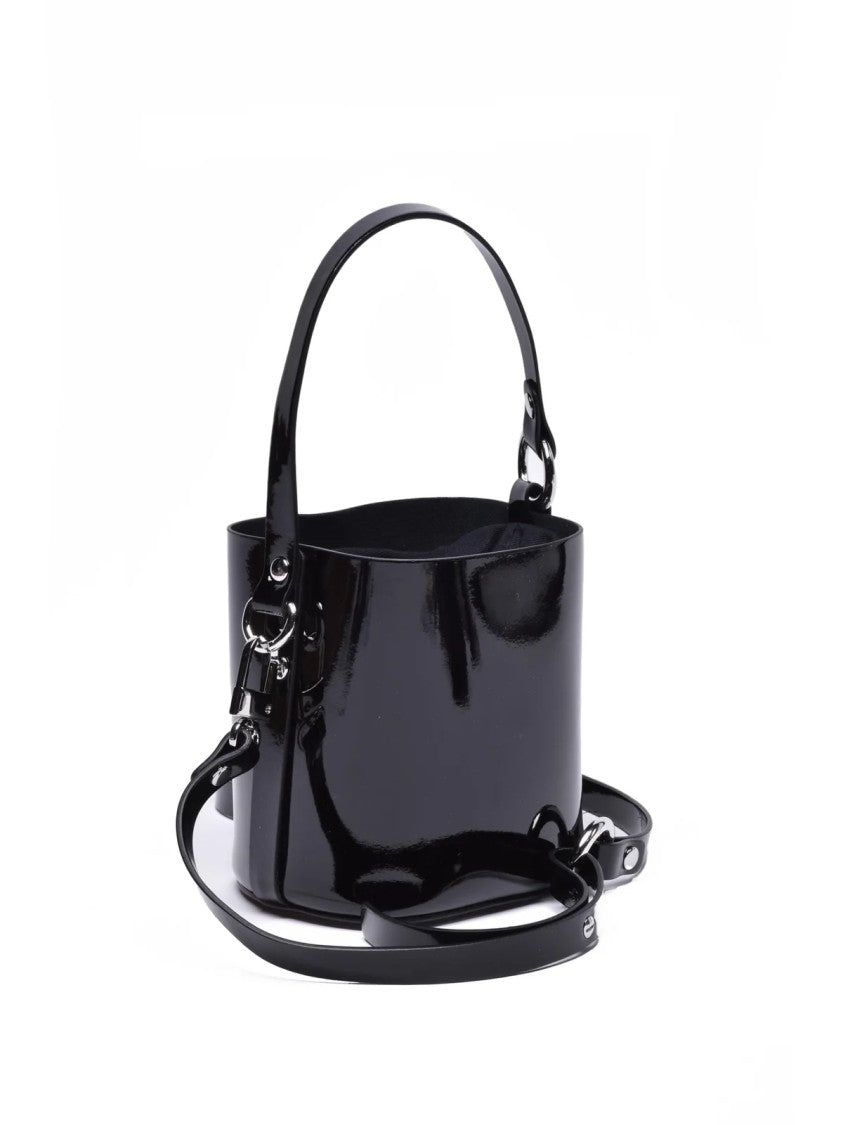 Vivienne Westwood Daisy Drawstring Shoulder Bag With Metallic Emblem