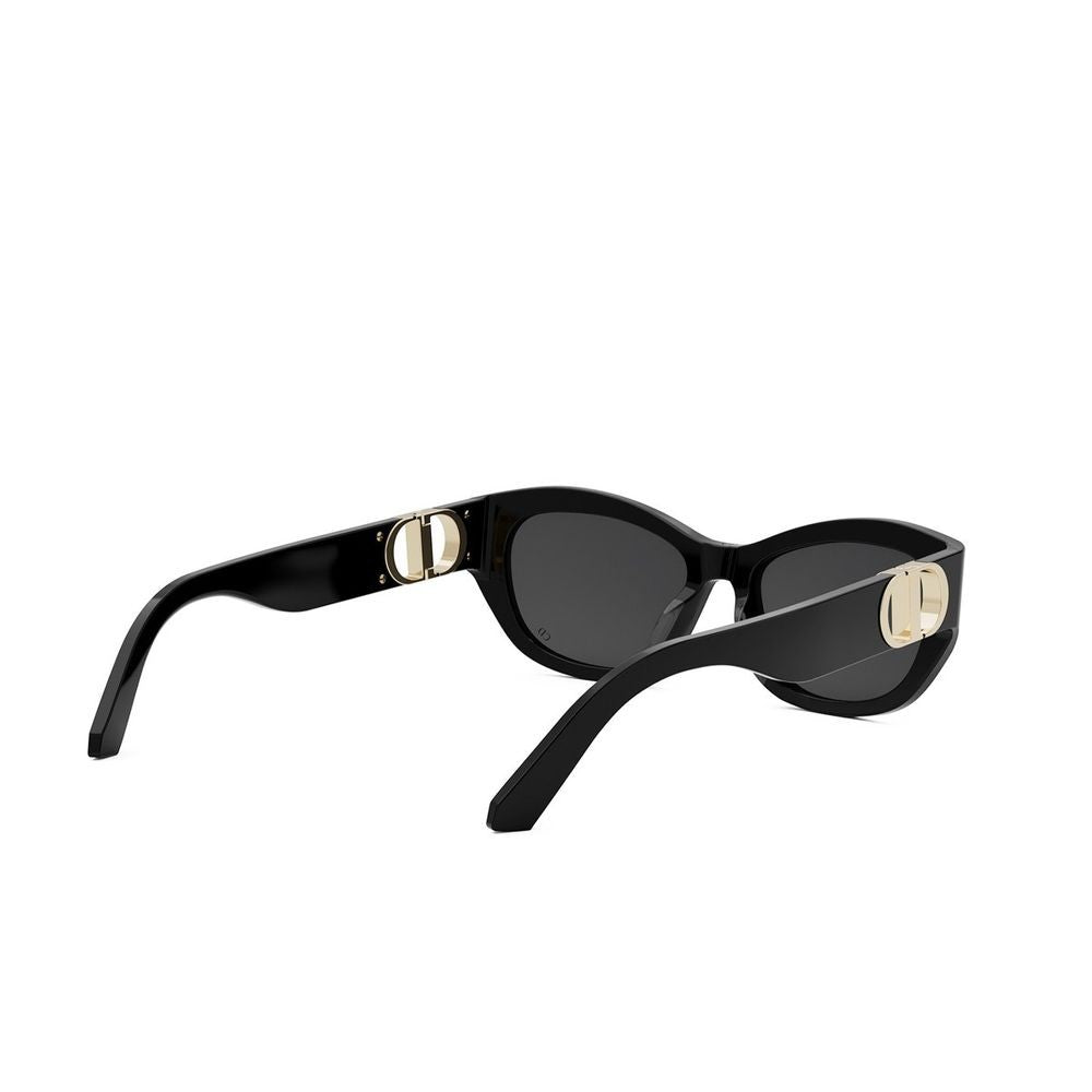 Dior 30Montaigne B5u Oval Black Acetate Sunglasses