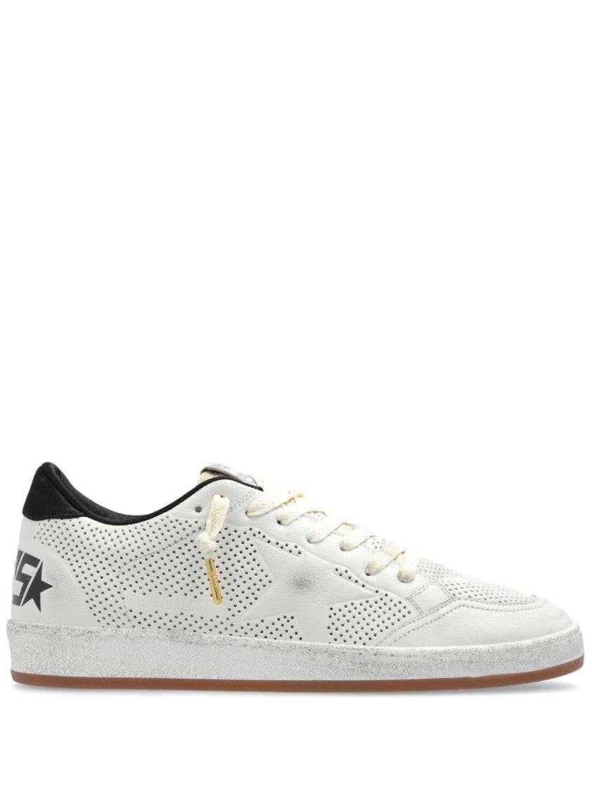 Golden Goose Low-Top Sneakers With Distressed Leather Finish