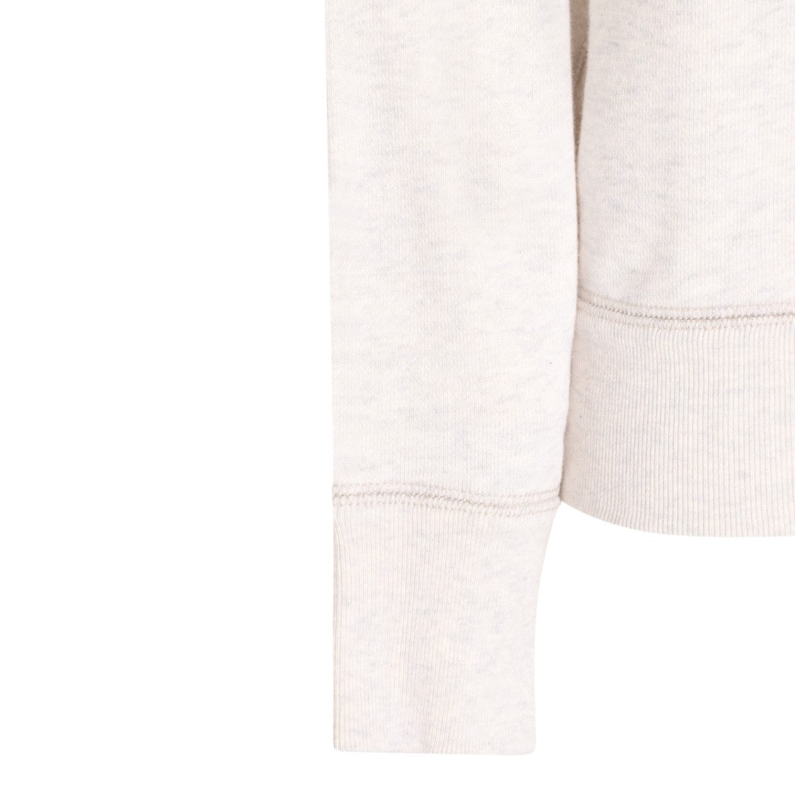 Isabel Marant Étoile Ecru Raglan Sleeve Sweatshirt With Logo Detail