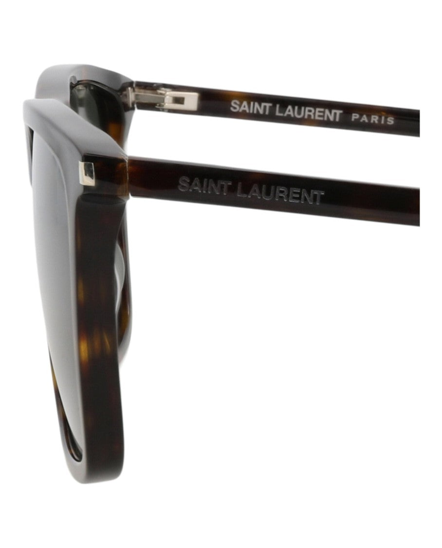 Saint Laurent Square-Frame Recycled Acetate Sunglasses