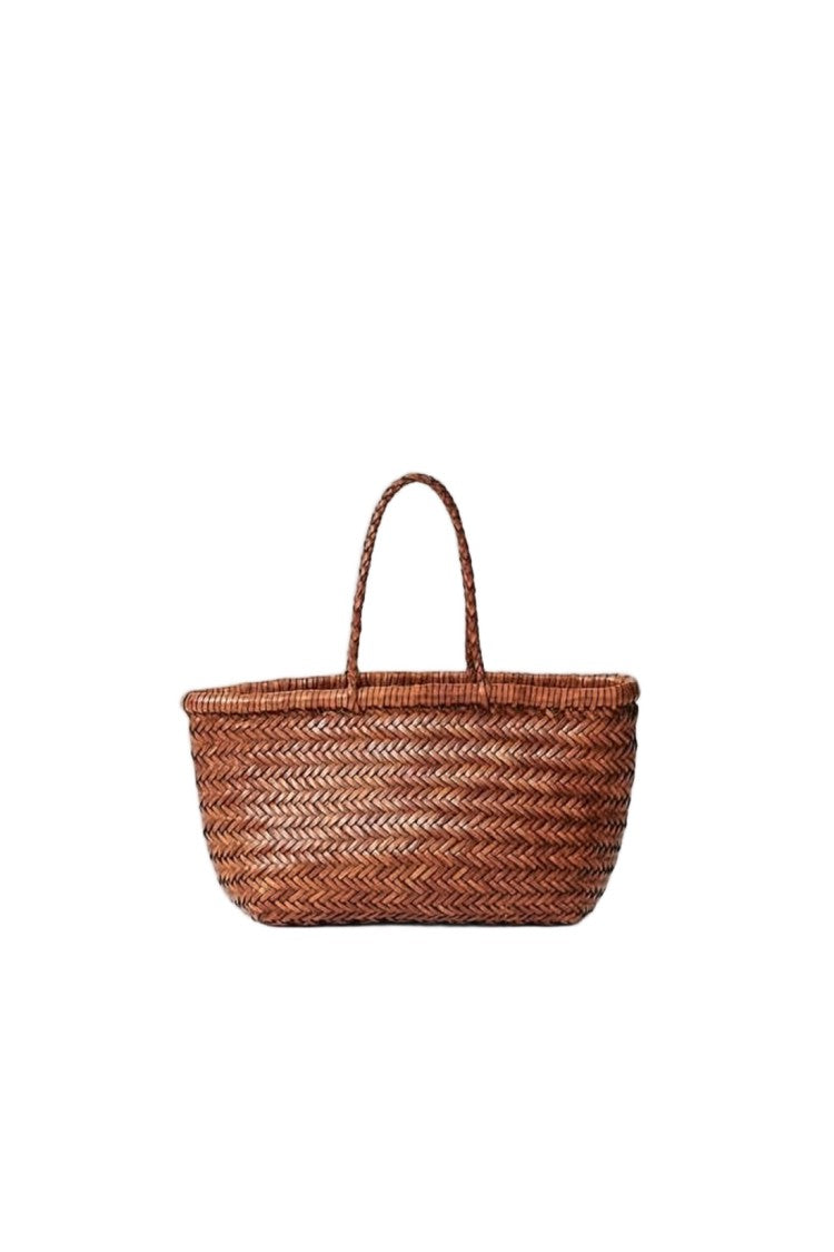 Dragon Diffusion Mini Woven Buffalo Leather Tote