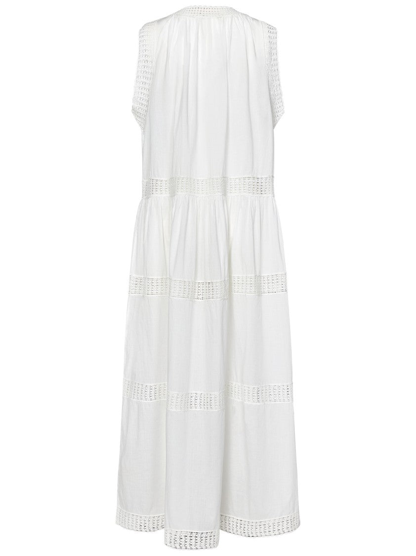 Ulla Johnson Pearl White Thalia Maxi Dress