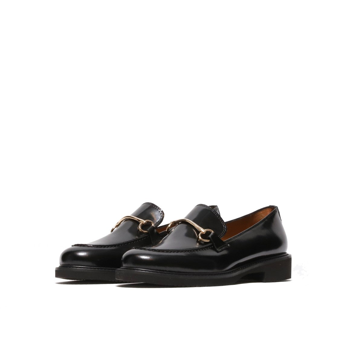 Alfredo Giantin Black Brushed Leather Moccasin