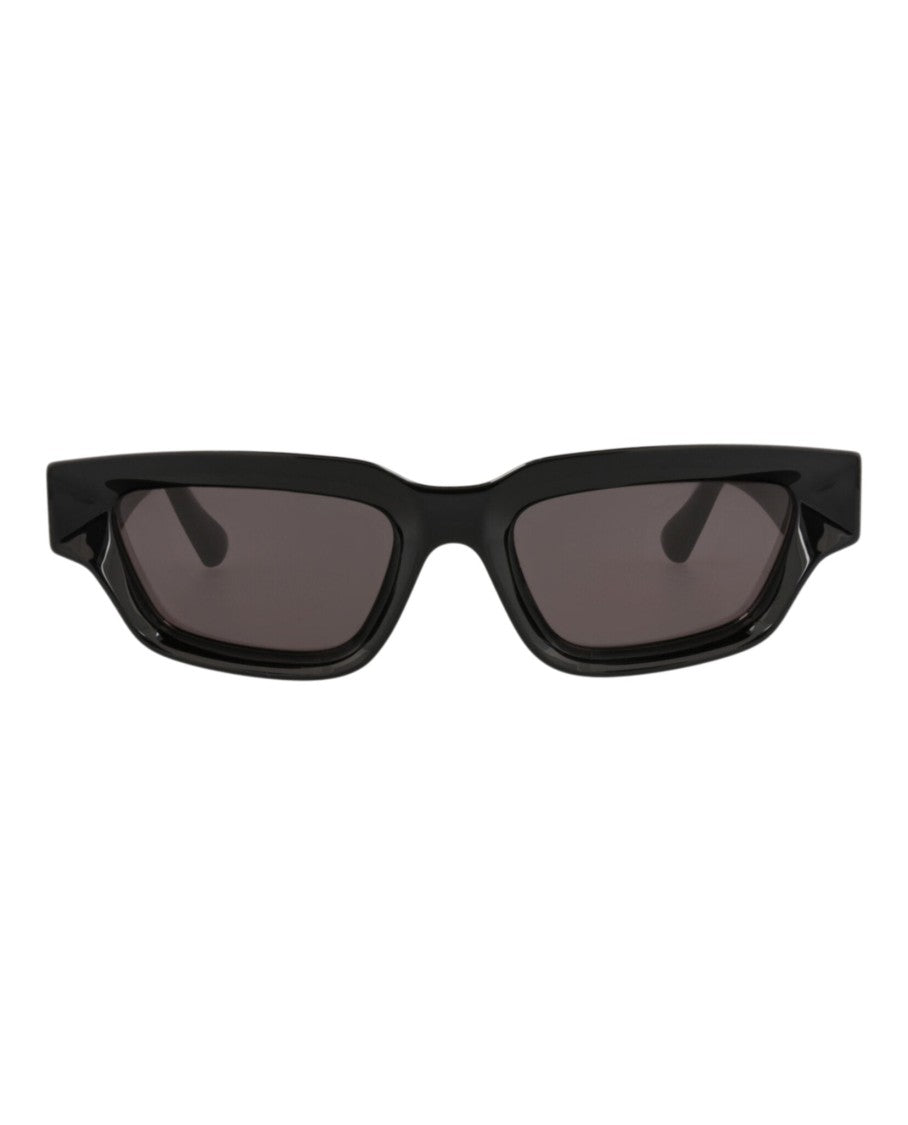 Bottega Veneta Cat Eye-Frame Injection Sunglasses With Gold Accents
