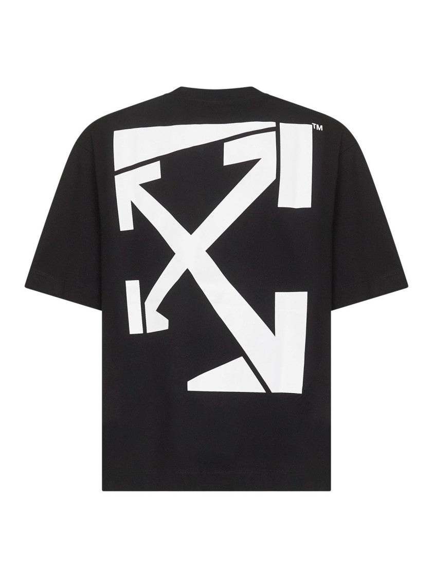 Off-White "Run Arrow Skate" T-Shirt – Black