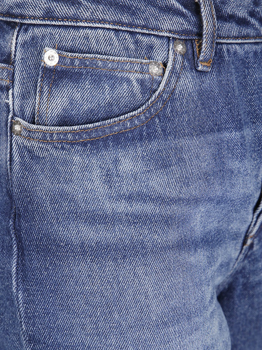 A.P.C. Wide-Leg Five-Pocket Jeans