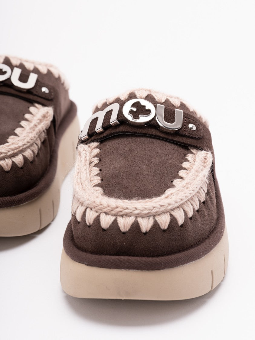 Mou `Bounce Clog Metal Logo`