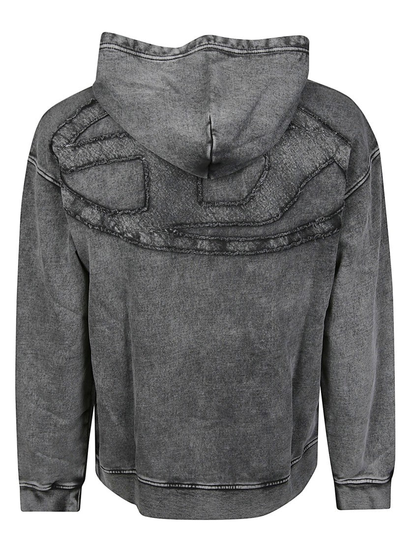 Diesel Black S-Boxt Den Panel Hoodie