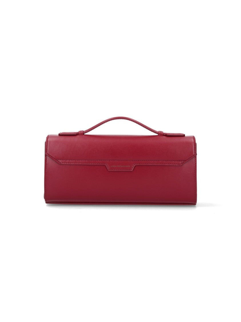 Anya Hindmarch "Mortimer" Clutch – Bordeaux
