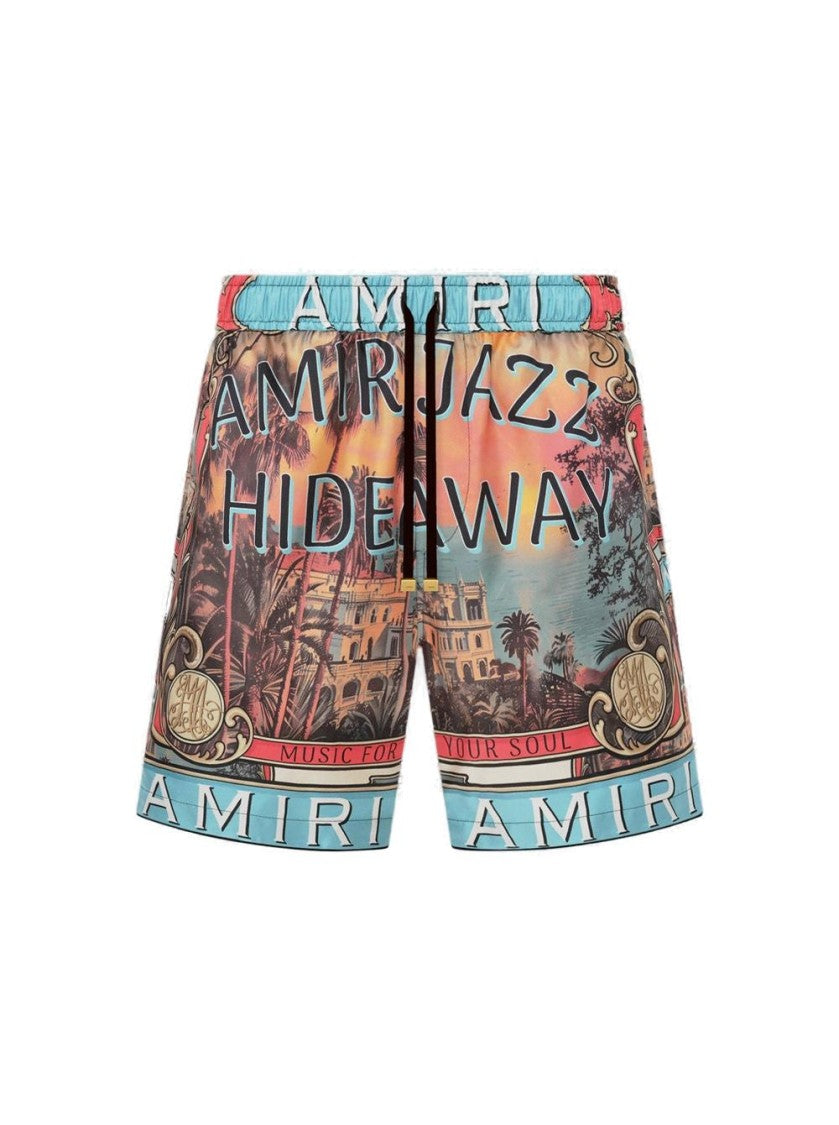 Amiri Jazz Hideaway Short Multicolor