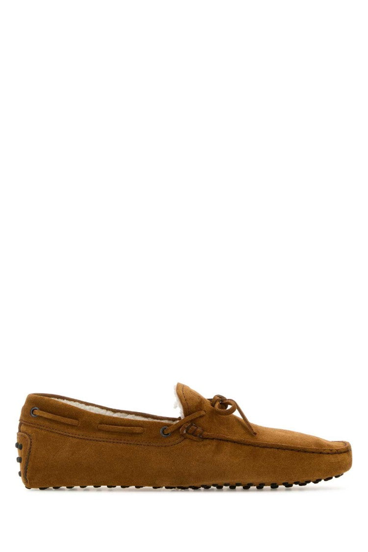 Tod's Camel Suede Loafers