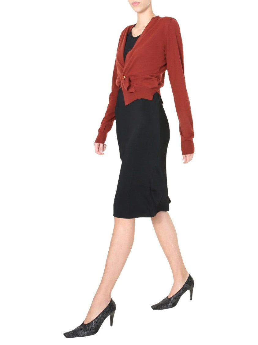 Bottega Veneta V-Neck Button-Front Cardigan With Cashmere Blend