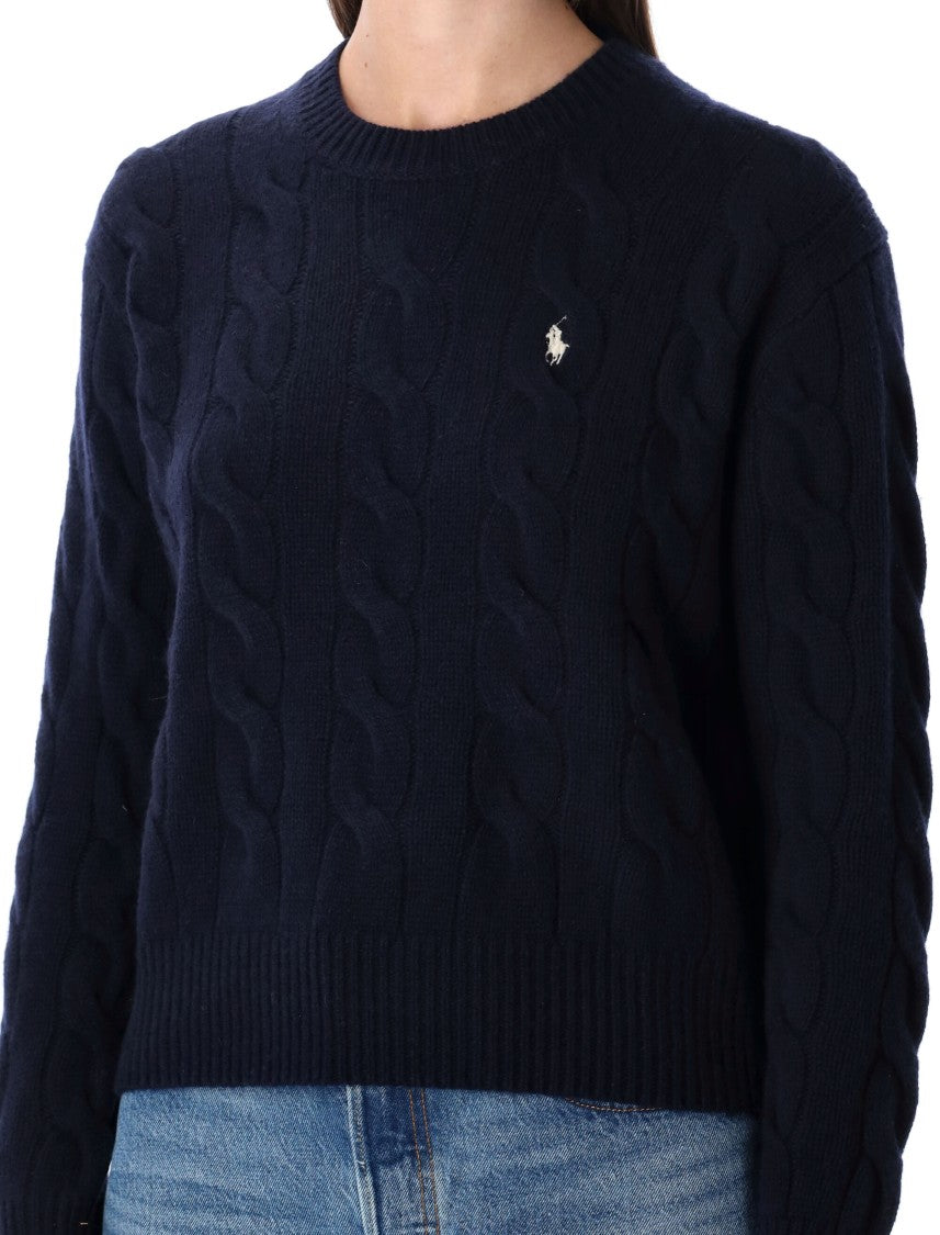 Polo Ralph Lauren Polo  Wool And Cashmere Cable-Knit Sweater