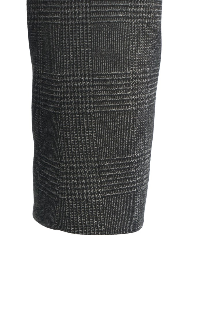 Bharnaba Glencheck Blazer With Tailored Silhouette And Two-Button Closure