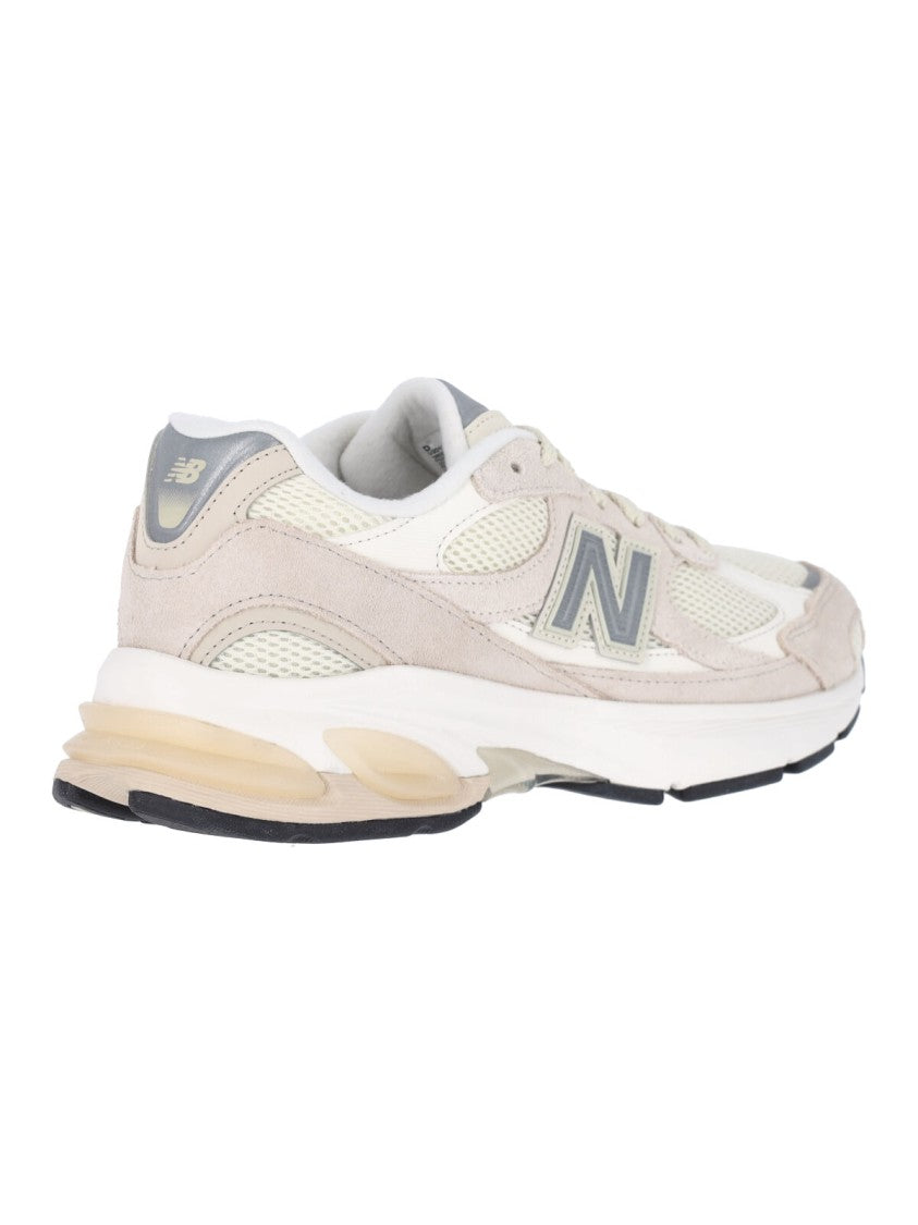 New Balance Beige 2010 Suede Mesh Sneakers