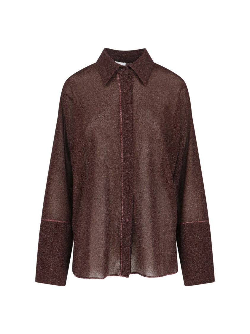 Oséree Lumière Oseree Shirt – Brown
