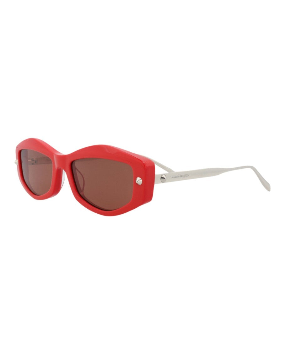 Alexander Mcqueen Square-Frame Recycled Acetate Sunglasses