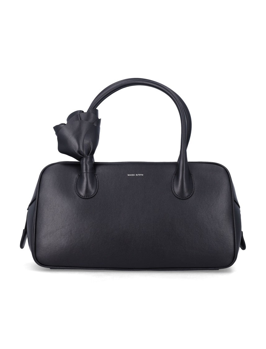 Magda Butrym Brigitte Floral Accent Leather Shoulder Bag