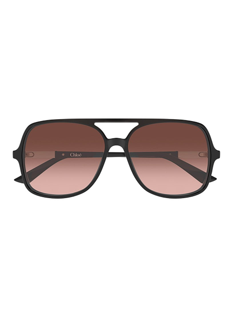 Chloé Grey Ch0364s Rectangular International Sunglasses